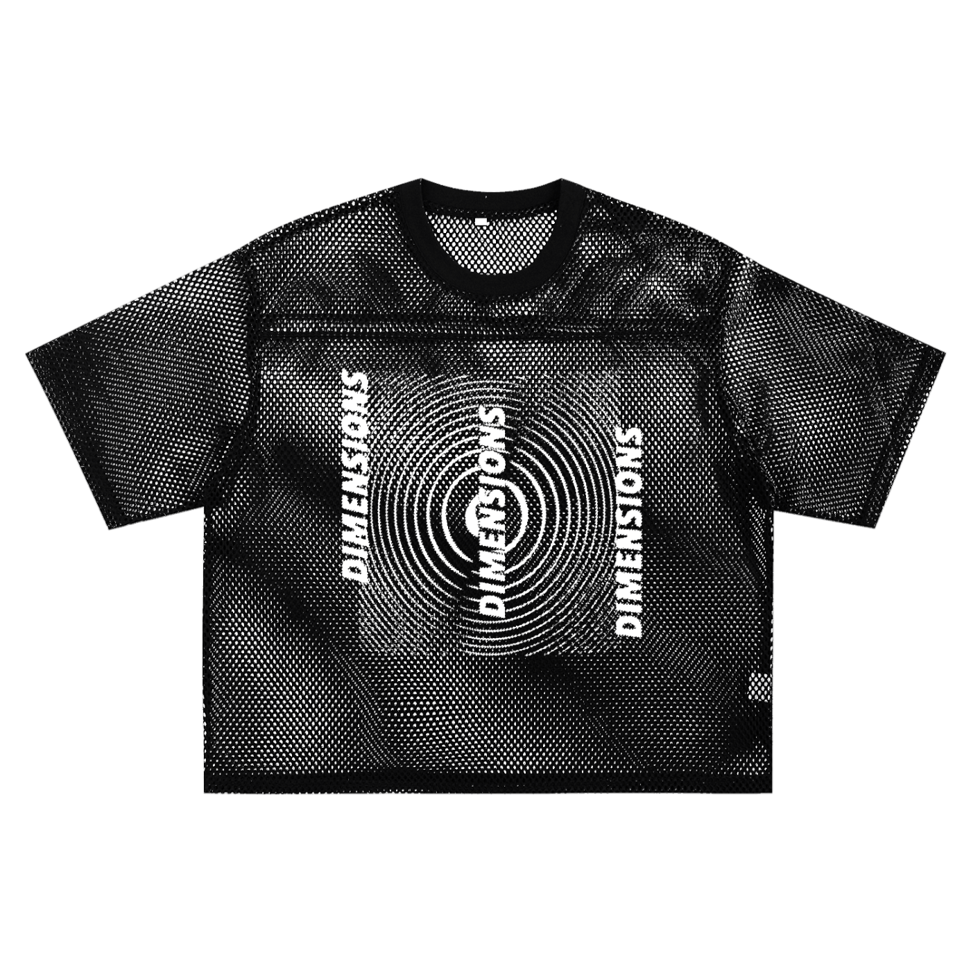 See-through Boxy Net T-Shirt
