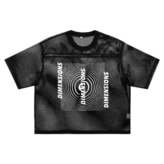 See-through Boxy Net T-Shirt